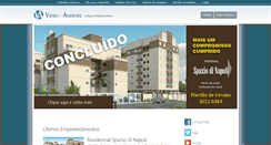 Desktop Screenshot of construtoravieiraandrade.com.br